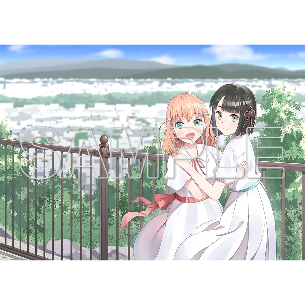 【二次受注】ラブライブ！シリーズ おでかけラブライブ！アクリルプレート 花帆＆吟子