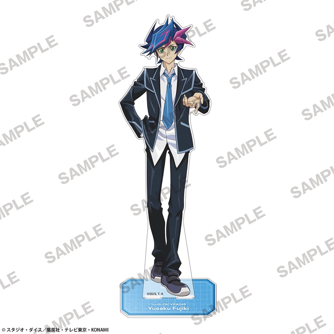 【カドスト限定】遊☆戯☆王ＶＲＡＩＮＳ BIGアクリルスタンド 共にver. 藤木遊作