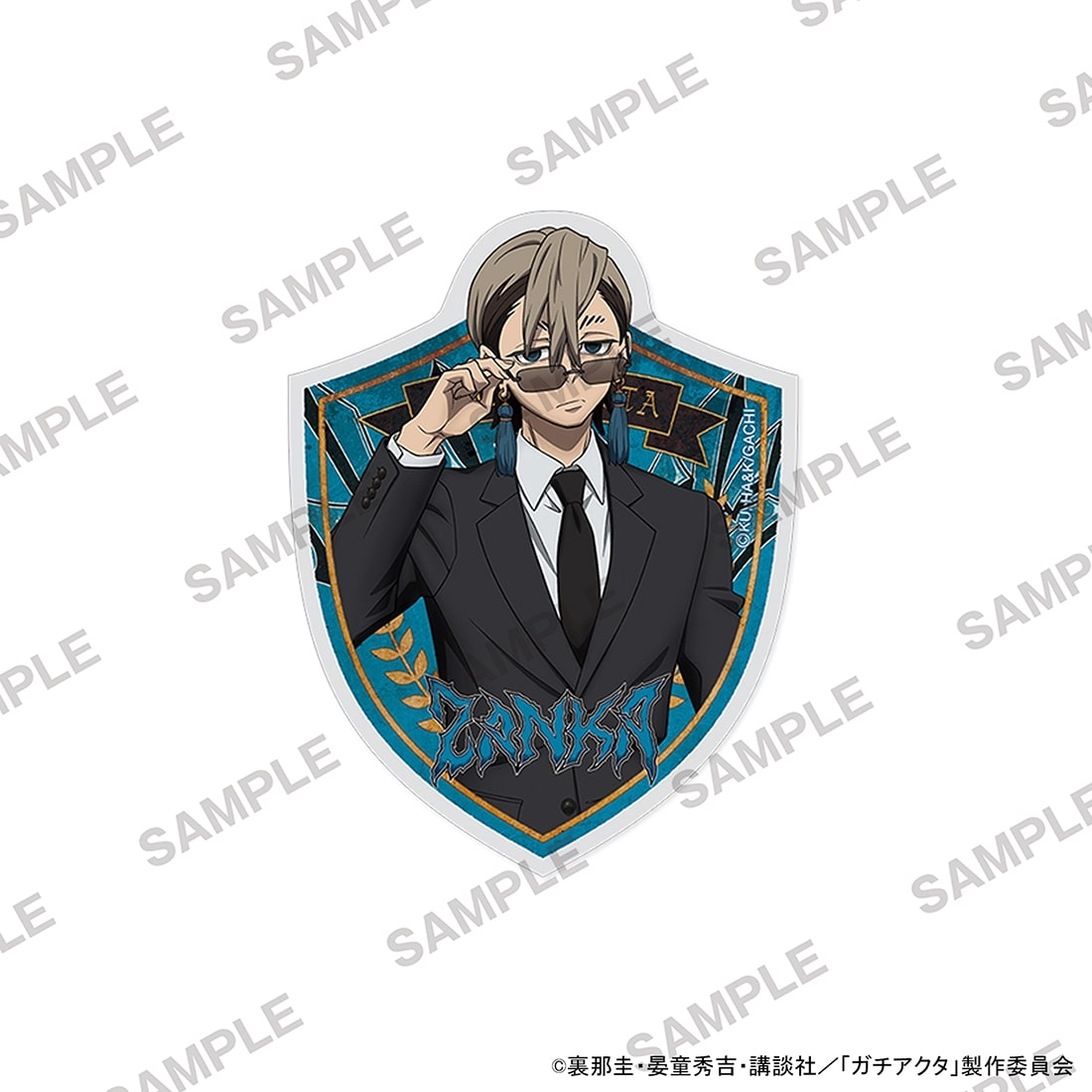 TVアニメ『ガチアクタ』ステッカー 黒スーツVer. ザンカ