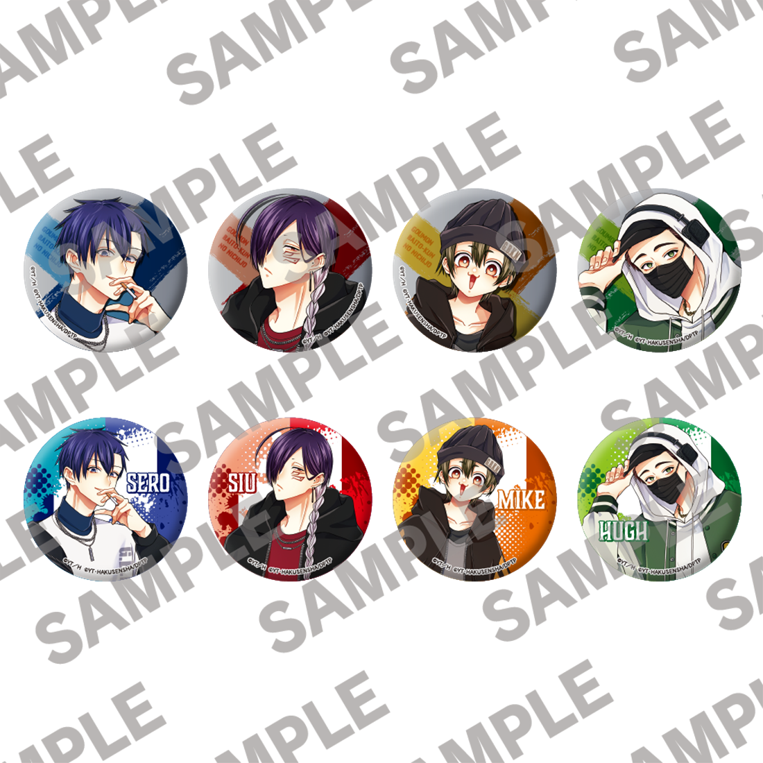 拷問バイトくんの日常 トレーディング缶バッジ ストリートシリーズ BOX