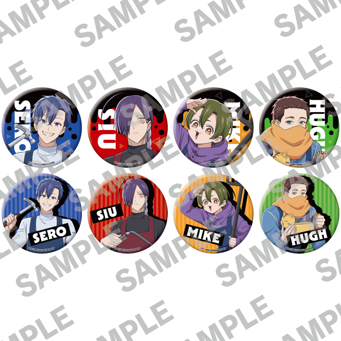 TVアニメ「拷問バイトくんの日常」 トレーディング缶バッジ BOX