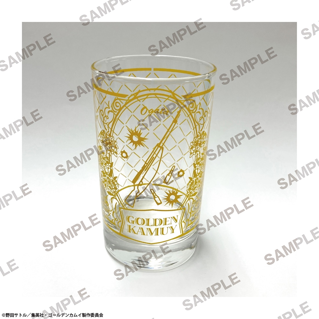 TVアニメ『ゴールデンカムイ』 グラス 花ver. 尾形百之助