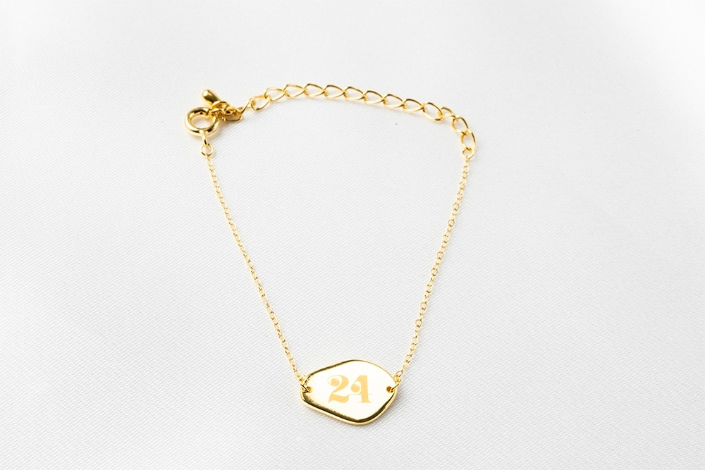 琉球風水志シウマ＜18金コーディング/金運24＞最強開運ナンバーブレスレット特典映像付き 18金コーディング 金運24