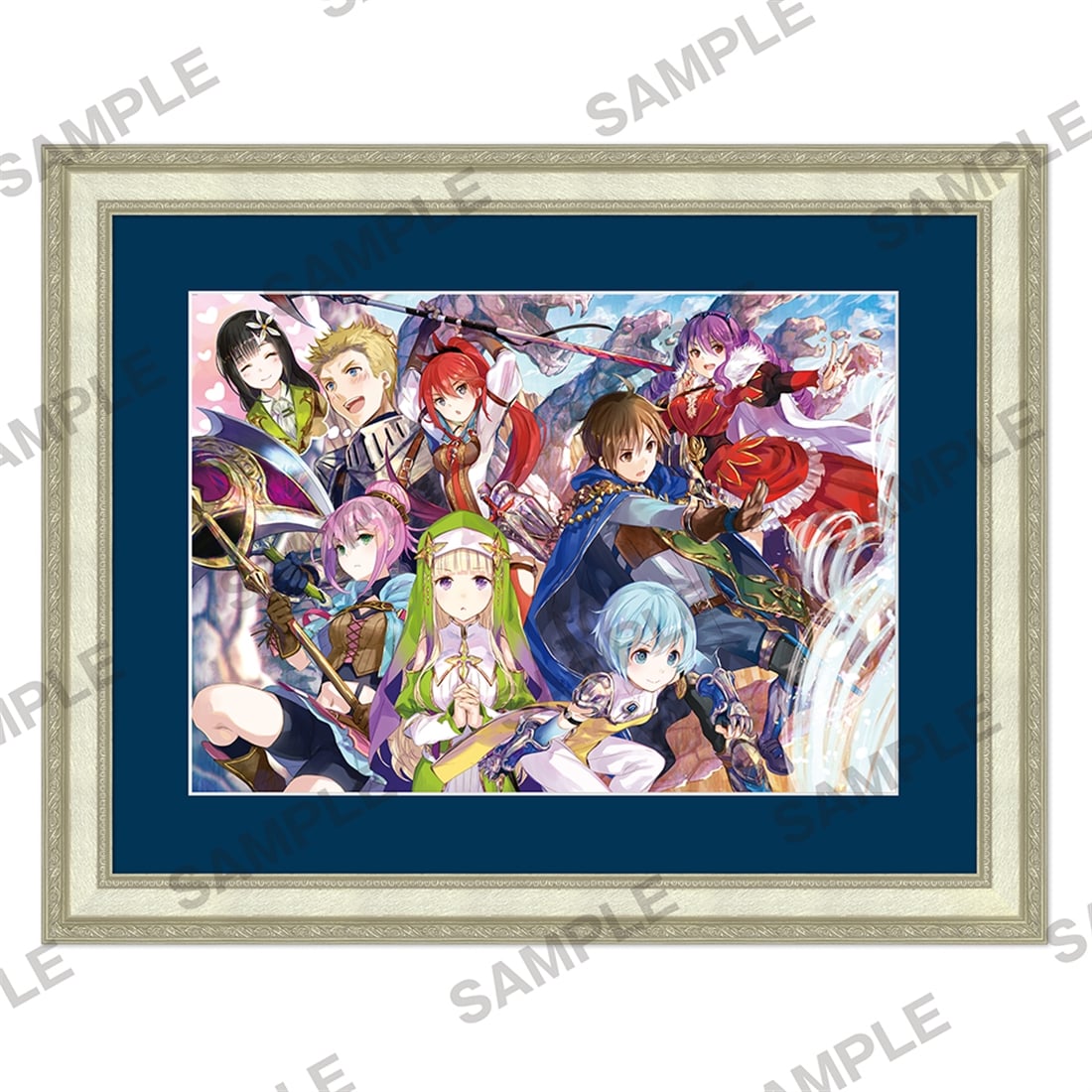 『八男って、それはないでしょう！』キャラファイングラフ　集合