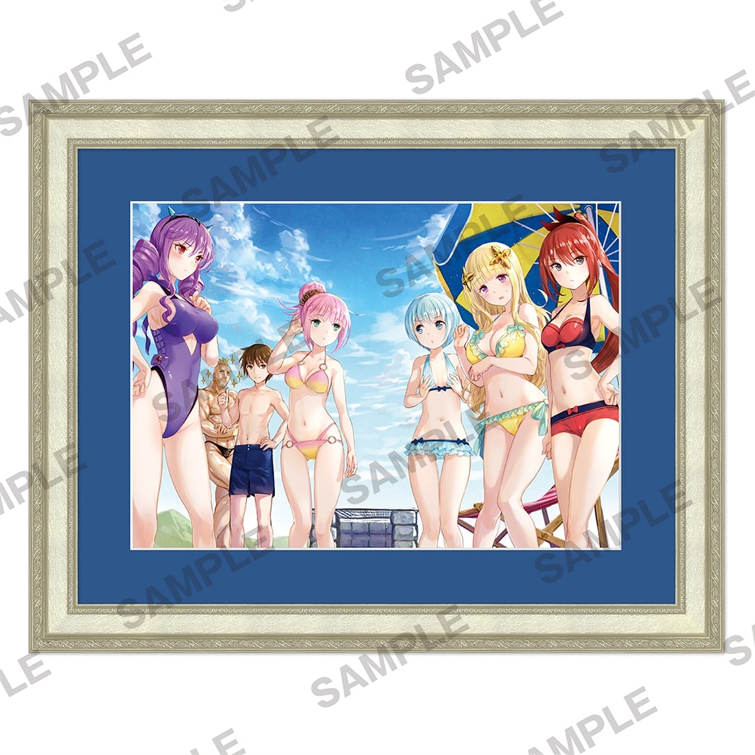 『八男って、それはないでしょう！』キャラファイングラフ　水着