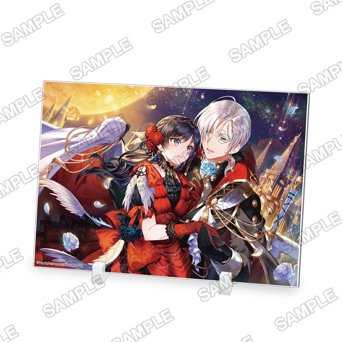 角川ビーンズ文庫創刊24周年記念『わたくしのことが大嫌いな義弟が護衛騎士になりました　実は溺愛されていたって本当なの!?』アクリルイラストプレート