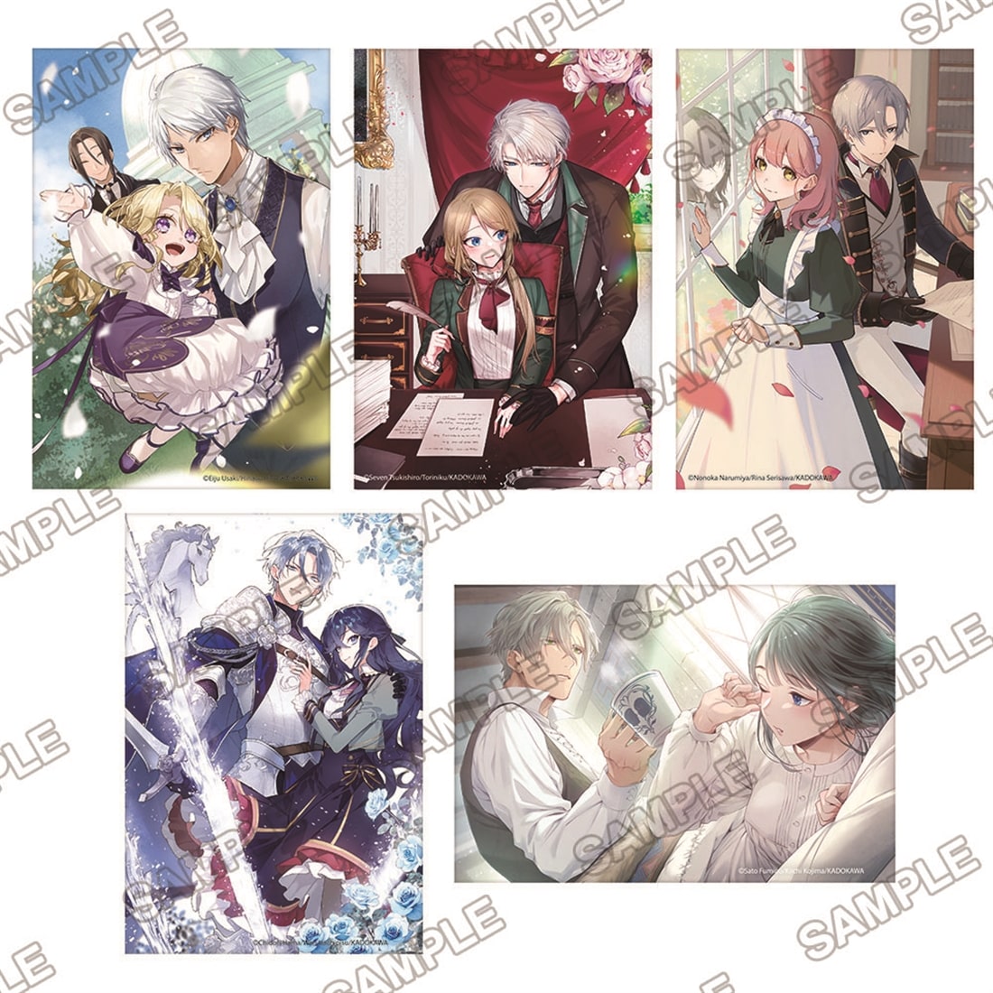 角川ビーンズ文庫創刊24周年記念ポストカードセット 溺愛24時 朝ver.