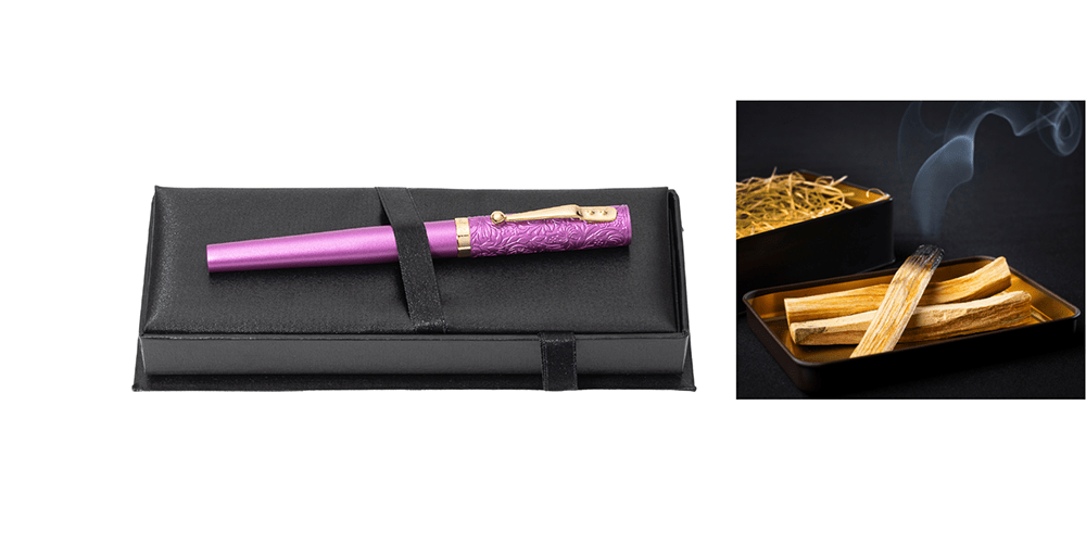 令和の金運王子きんまん 引き寄せセット 「願いを叶える魔法の言霊ペン」＆「浄化のお香パロサント」