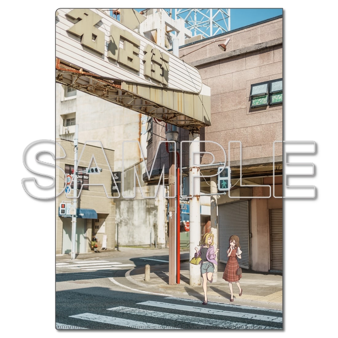 LoveLive! Days 2025年11月号『ラブライブ！サンシャイン!!』クリアファイル Aqours 花丸＆鞠莉