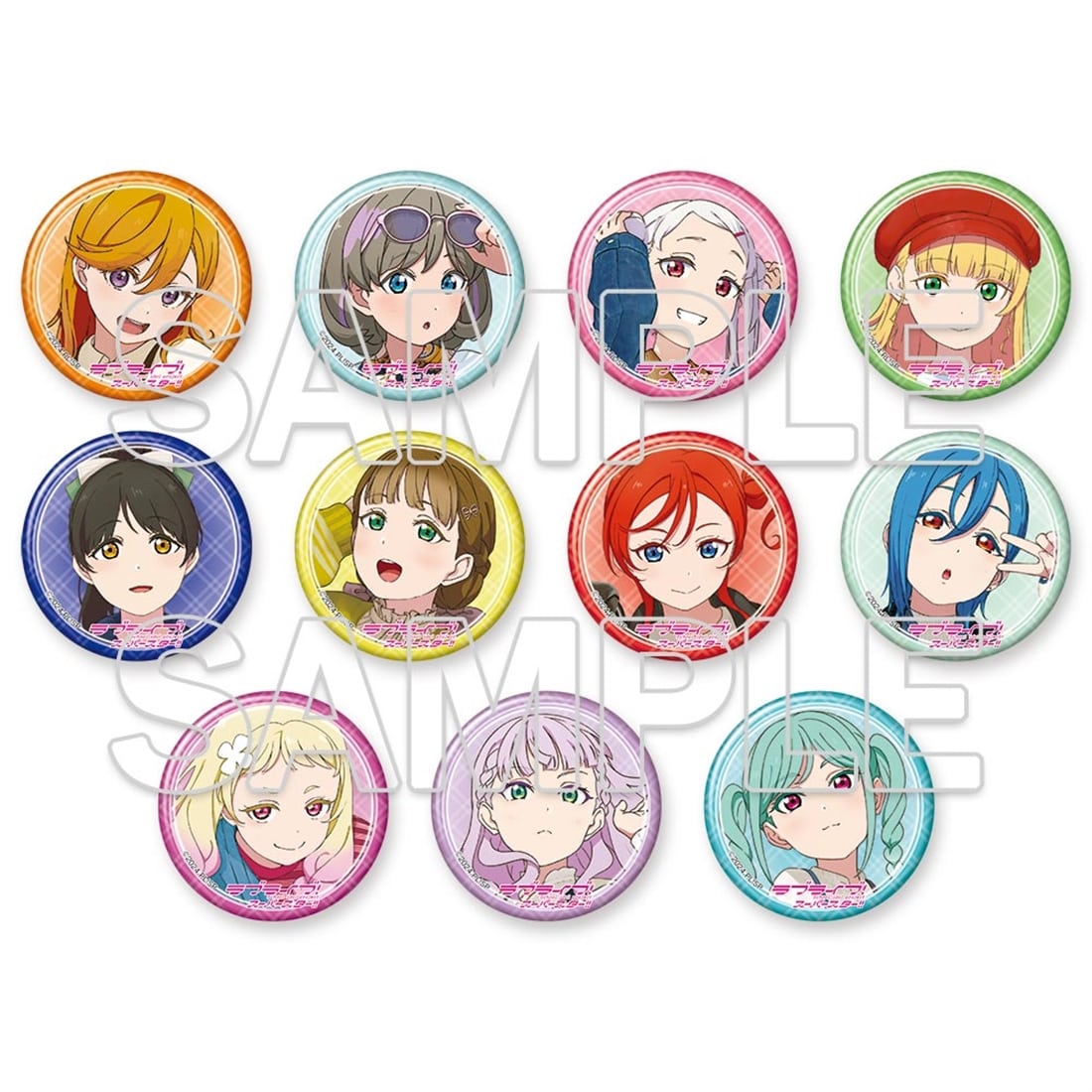 【イベント・事後通販限定】『ラブライブ！スーパースター!!』缶バッジセット 2025-2026冬