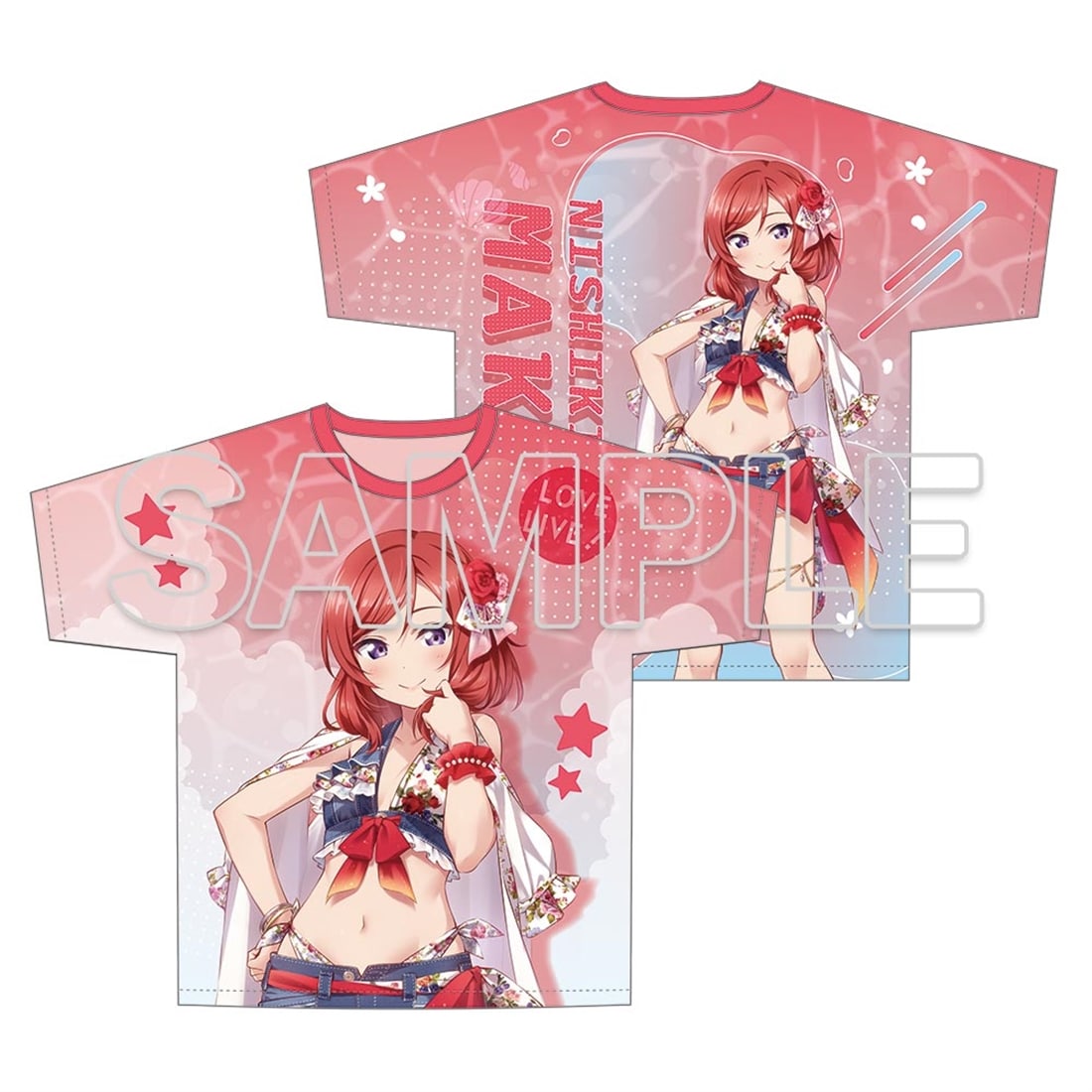 【会場先行】『ラブライブ！』フルグラフィックTシャツ Ver.水着　西木野真姫