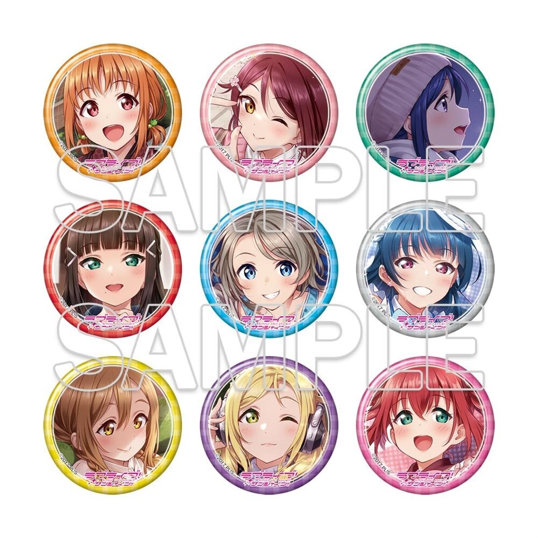 【イベント・事後通販限定】『ラブライブ！サンシャイン!!』缶バッジセット 2025-2026冬