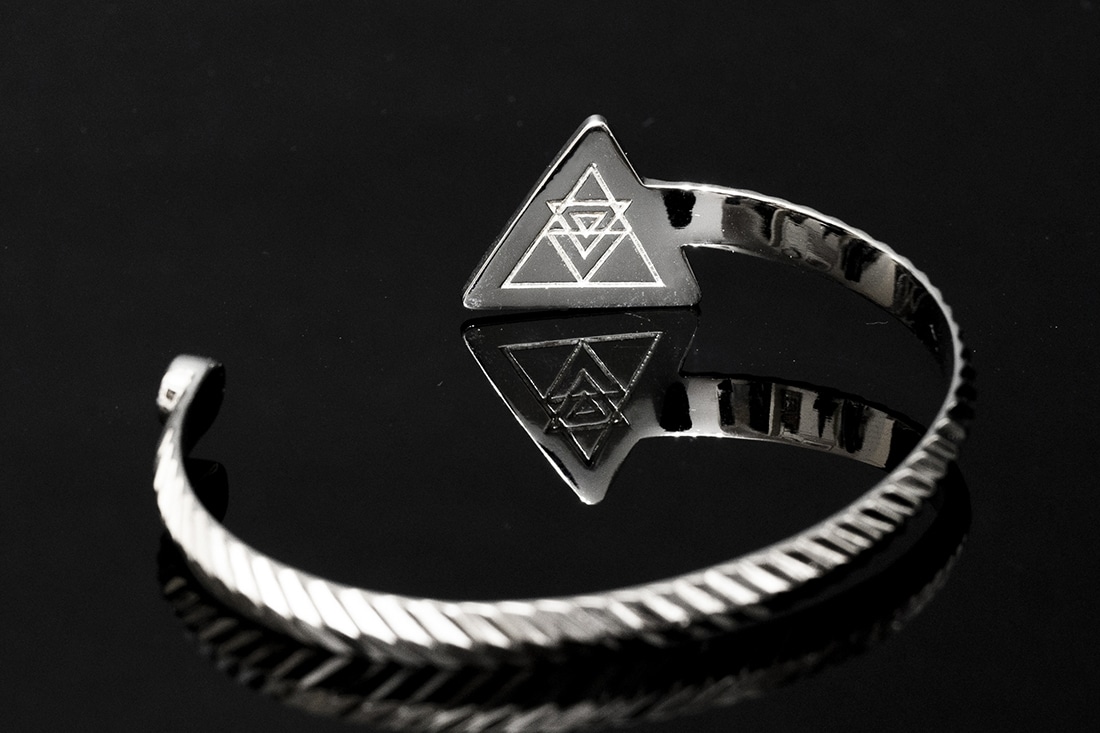 【真鍮】＜プレアデス＞ku スターシード パワー ブレスレット