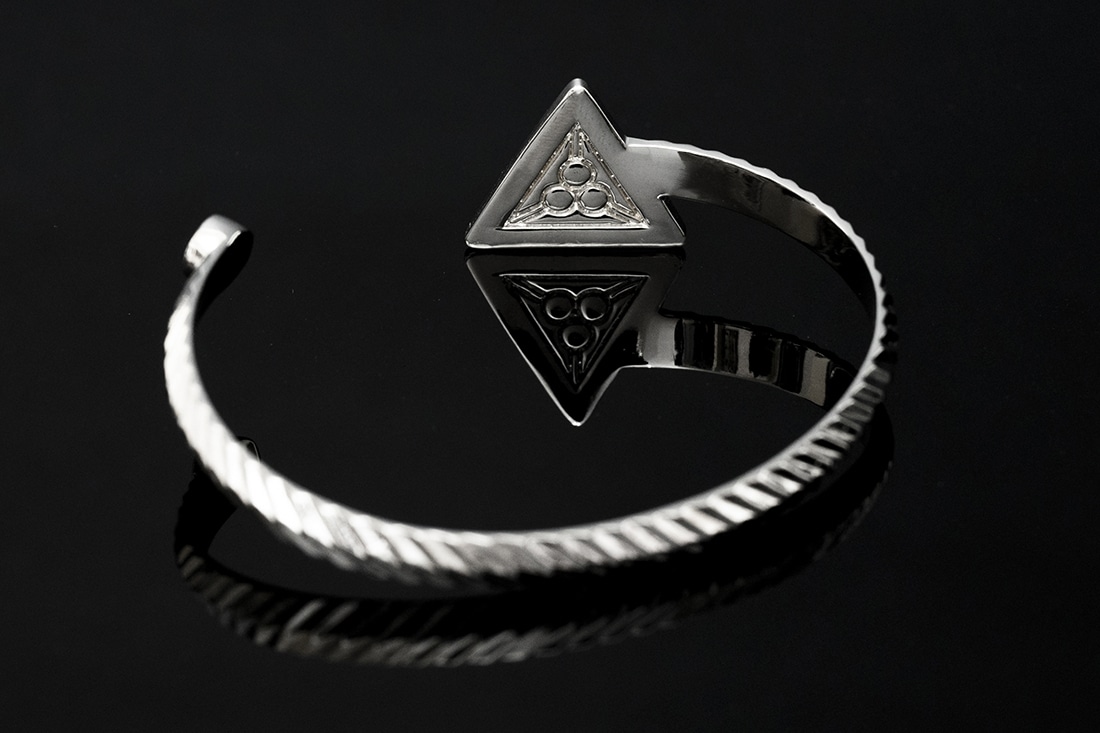 【シルバー】＜オリオン＞ku スターシード パワー ブレスレット