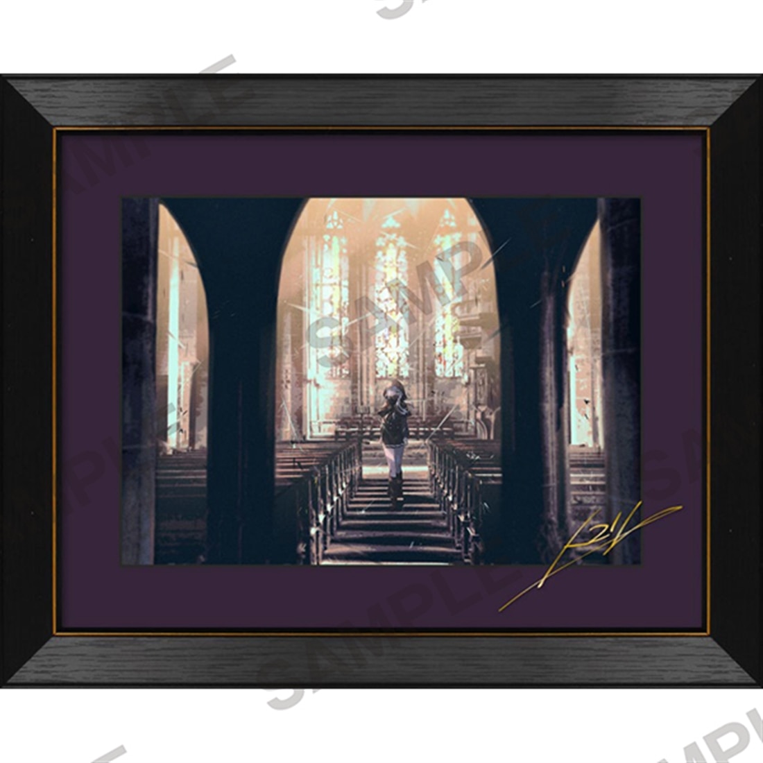 【会場先行】『スパイ教室』5周年記念複製サイン入りキャラファイングラフ モニカ