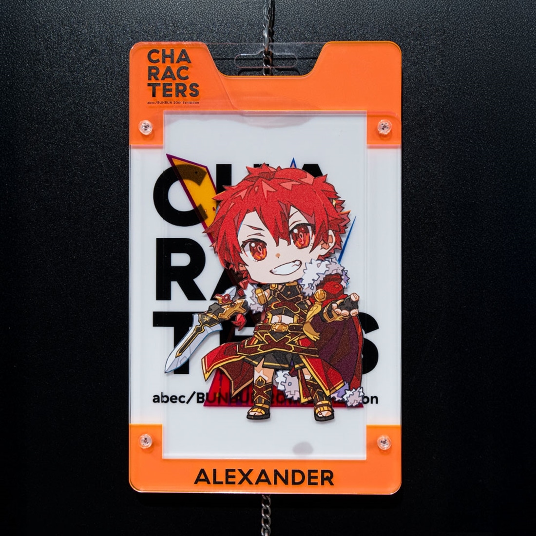 【抽選販売】abec/BUNBUN 20th Exhibition CHARACTERS 展示品販売 Chibi CHARACTERS Cards　『Fate/Grand Order』アレキサンダー