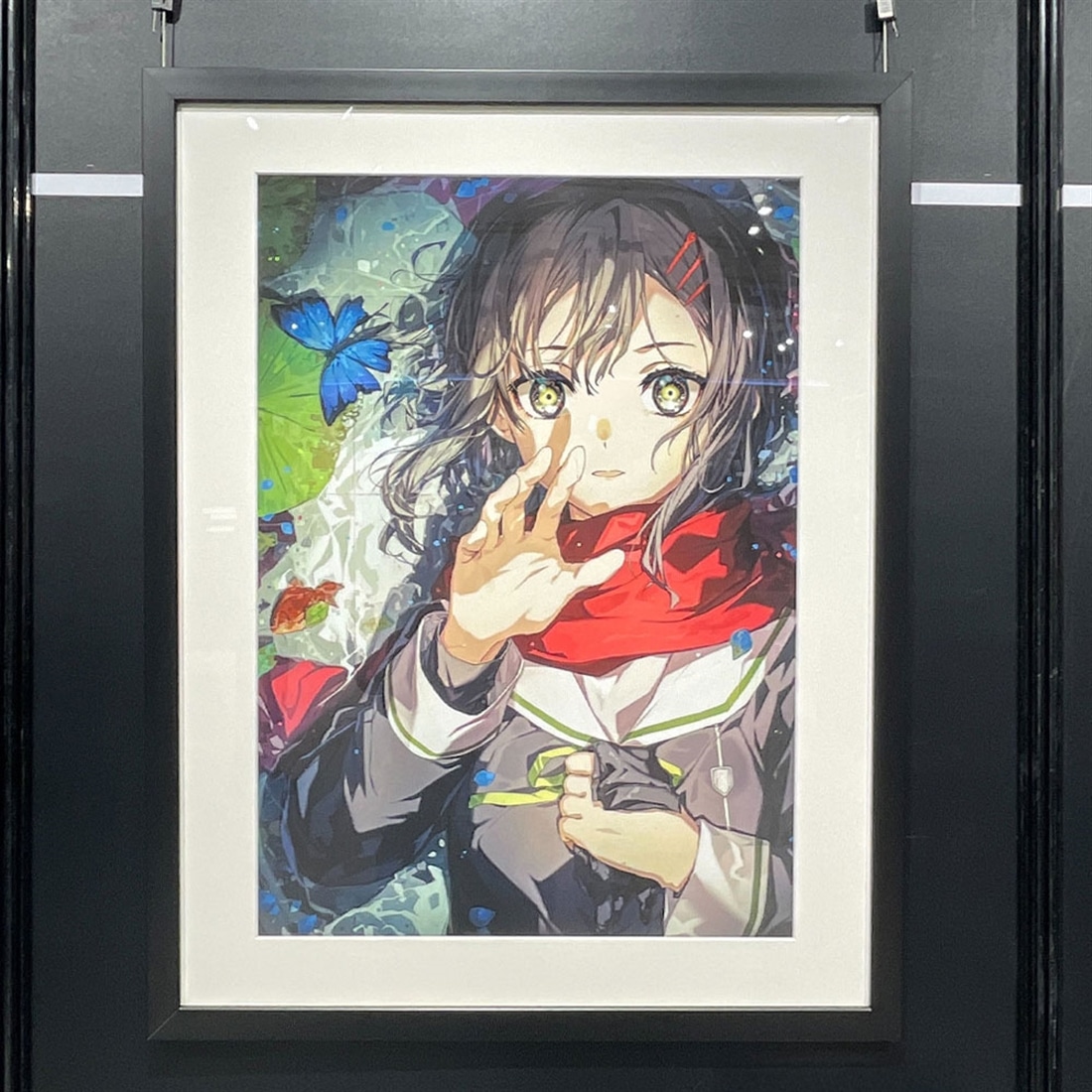 【抽選販売】abec/BUNBUN 20th Exhibition CHARACTERS 展示品販売 MF文庫J『恋は暗黒。』2 カバーイラスト