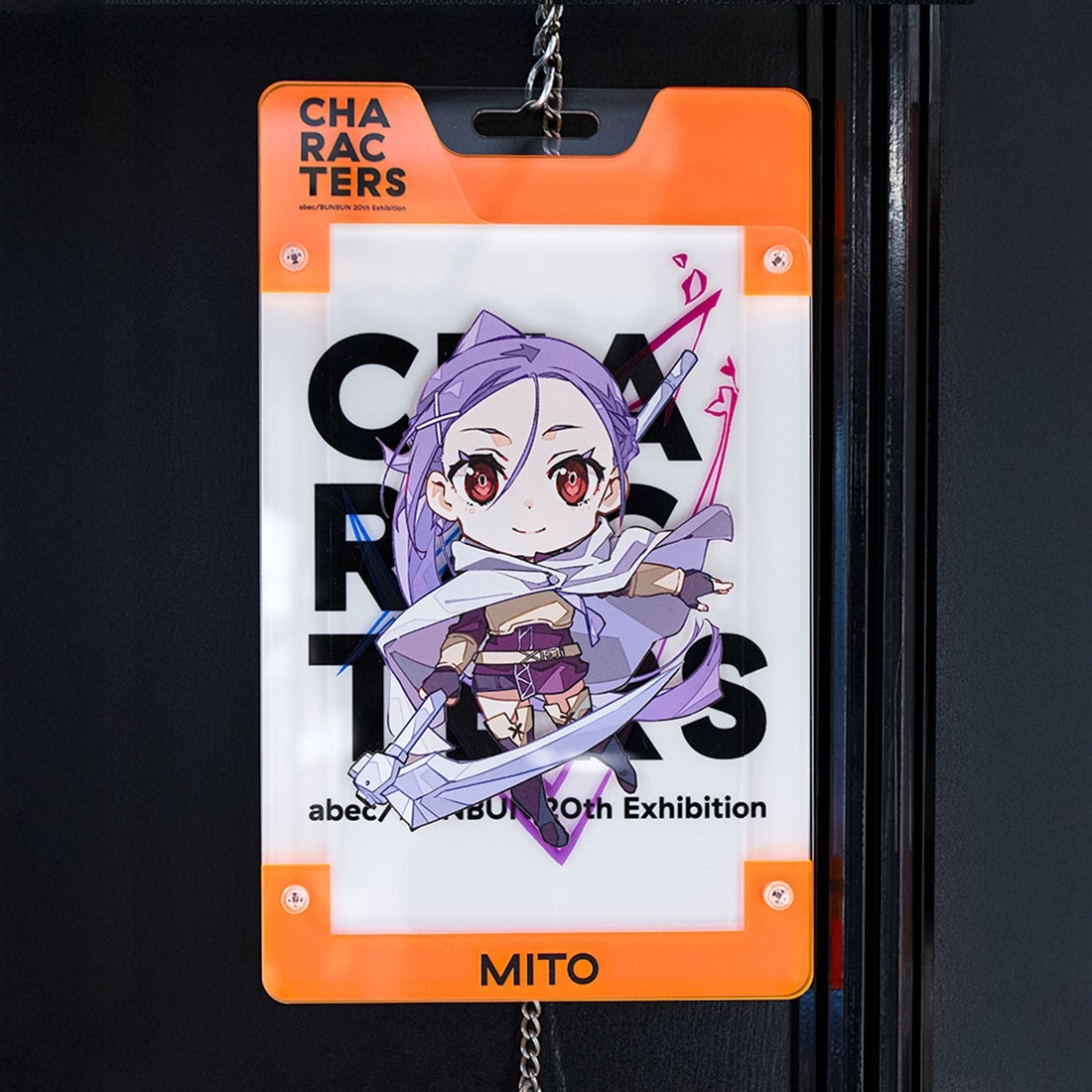 【抽選販売】abec/BUNBUN 20th Exhibition CHARACTERS 展示品販売 Chibi CHARACTERS Cards 　『ソードアート・オンライン』ミト