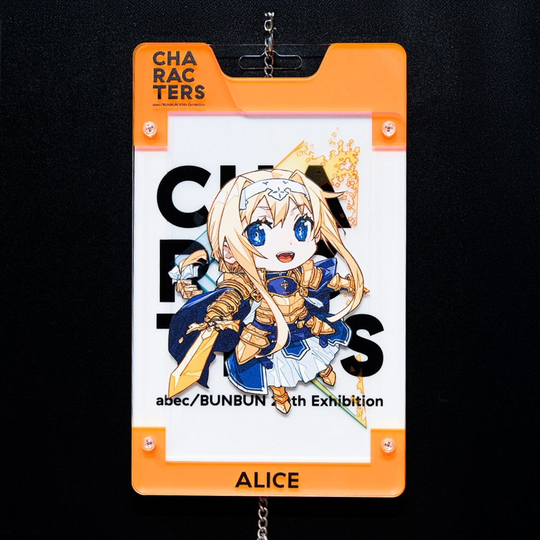 【抽選販売】abec/BUNBUN 20th Exhibition CHARACTERS 展示品販売 Chibi CHARACTERS Cards 　『ソードアート・オンライン』アリス