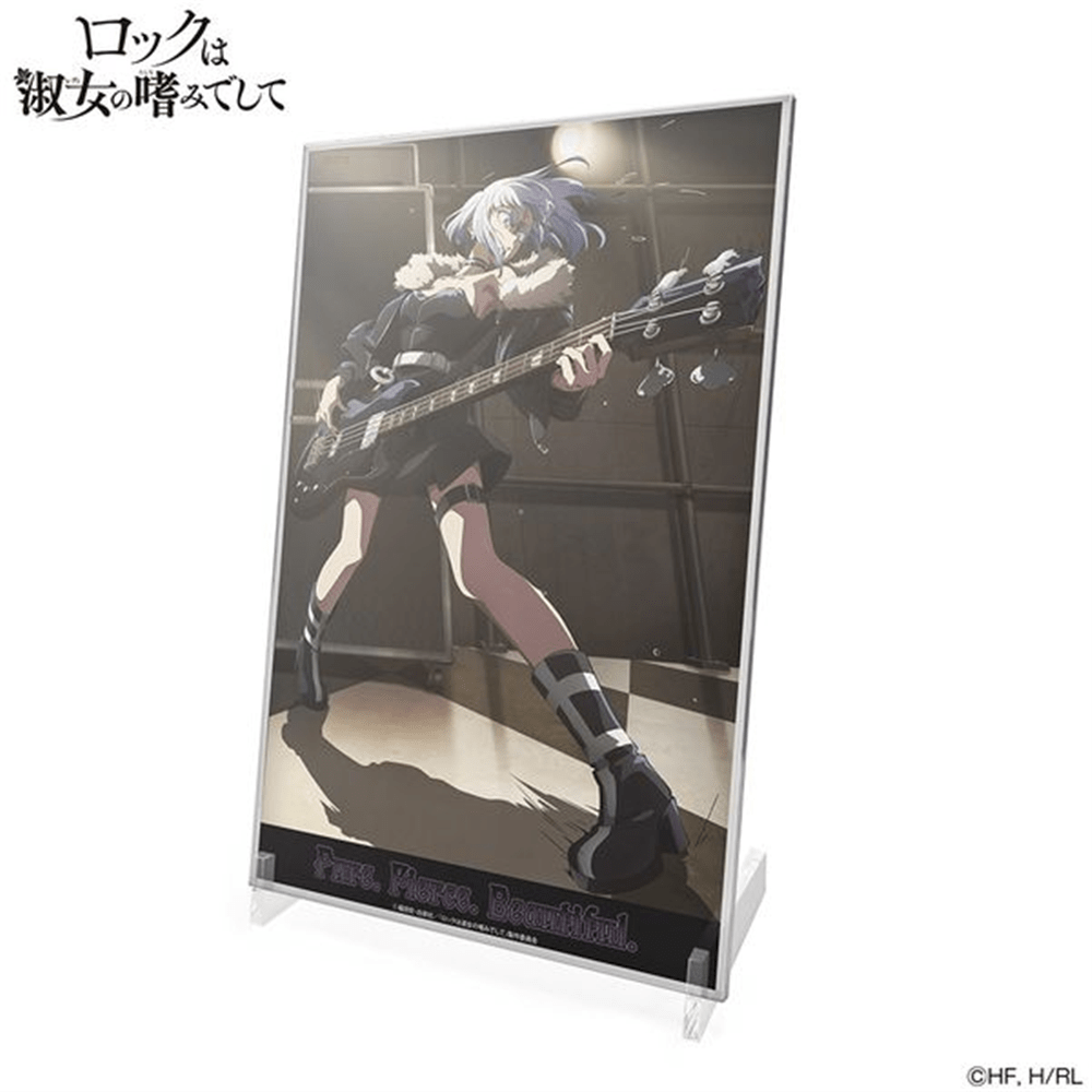 ロックは淑女の嗜みでして 白矢環 アクリルアートスタンド