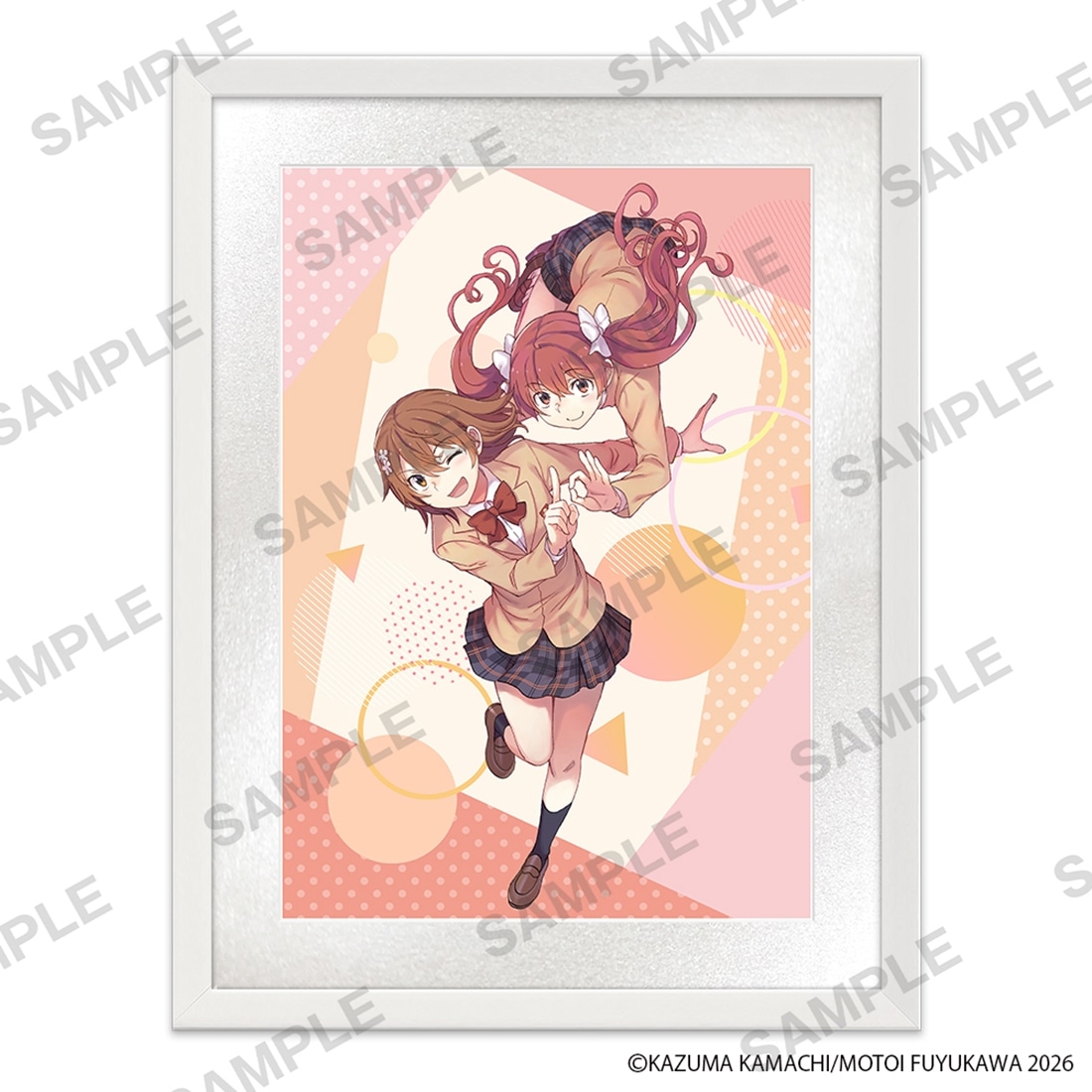 コミック「とある科学の超電磁砲」　キャラファイングラフ　美琴&黒子 B