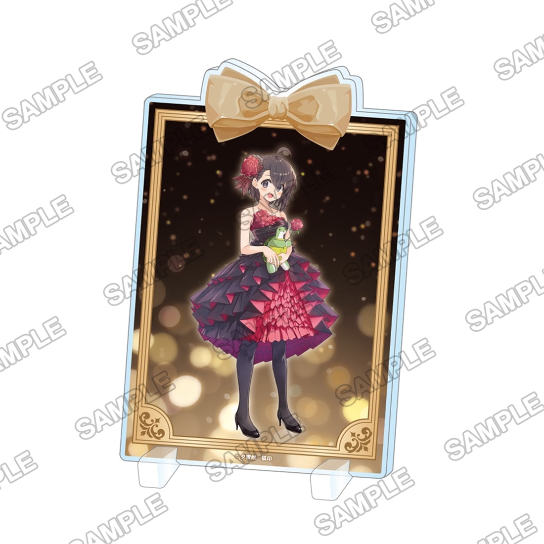 カドカワBOOKS10周年記念 ミニアクリルプレート『痛いのは嫌なので防御力に極振りしたいと思います。』メイプル