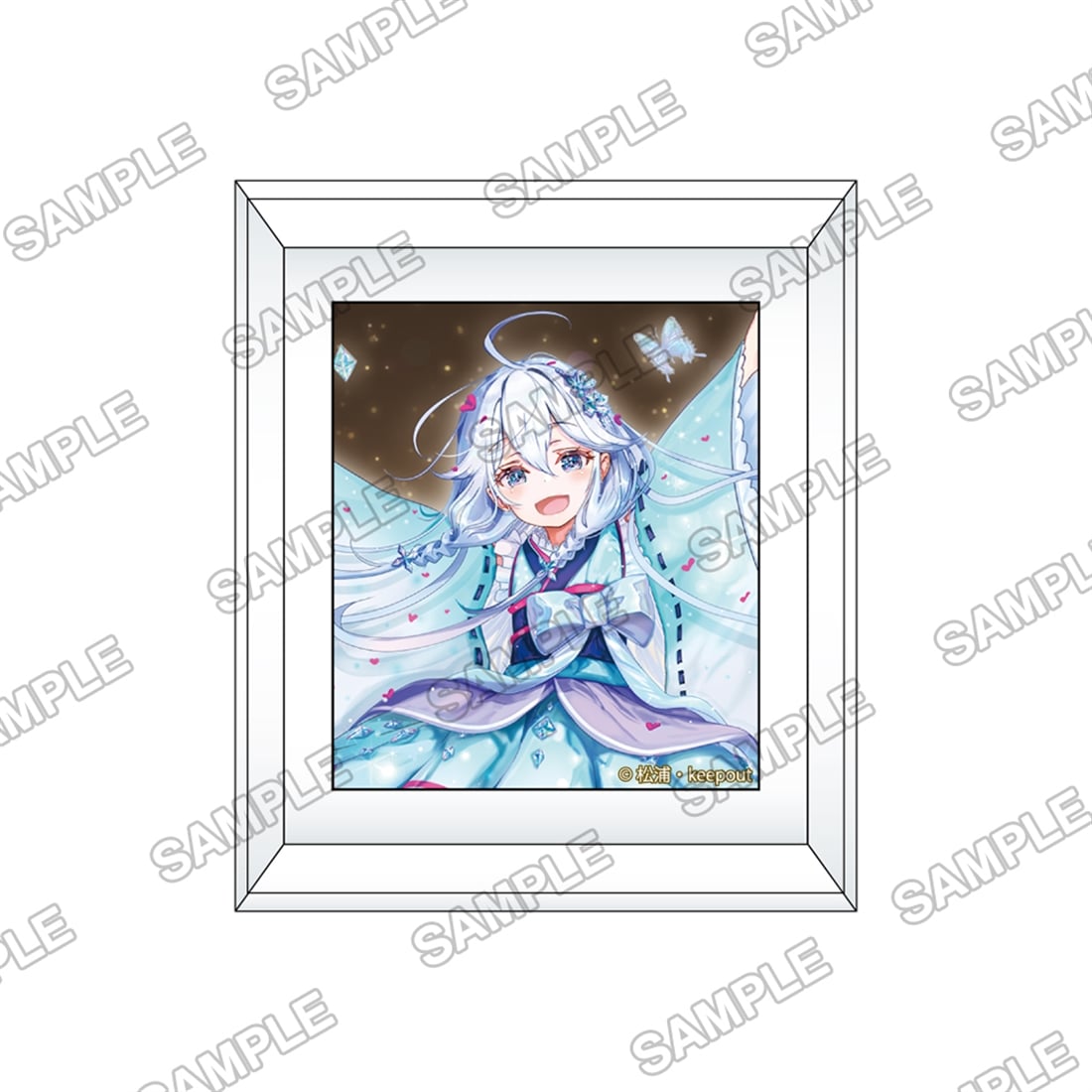 カドカワBOOKS10周年記念 フレームマグネット『父は英雄、母は精霊、娘の私は転生者。』エレン