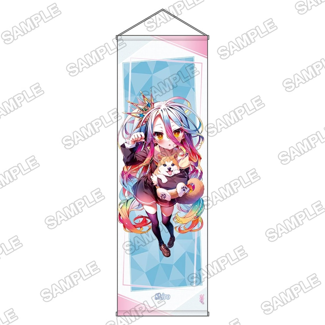 ライトノベル展2025 BIGタペストリー　ノーゲーム・ノーライフ