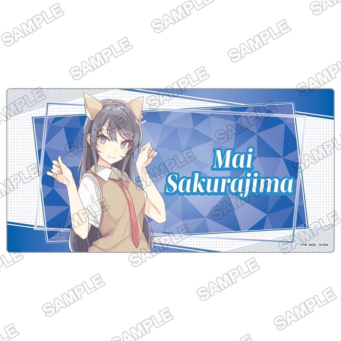 ライトノベル展2025 デスクマット　「青春ブタ野郎」シリーズ