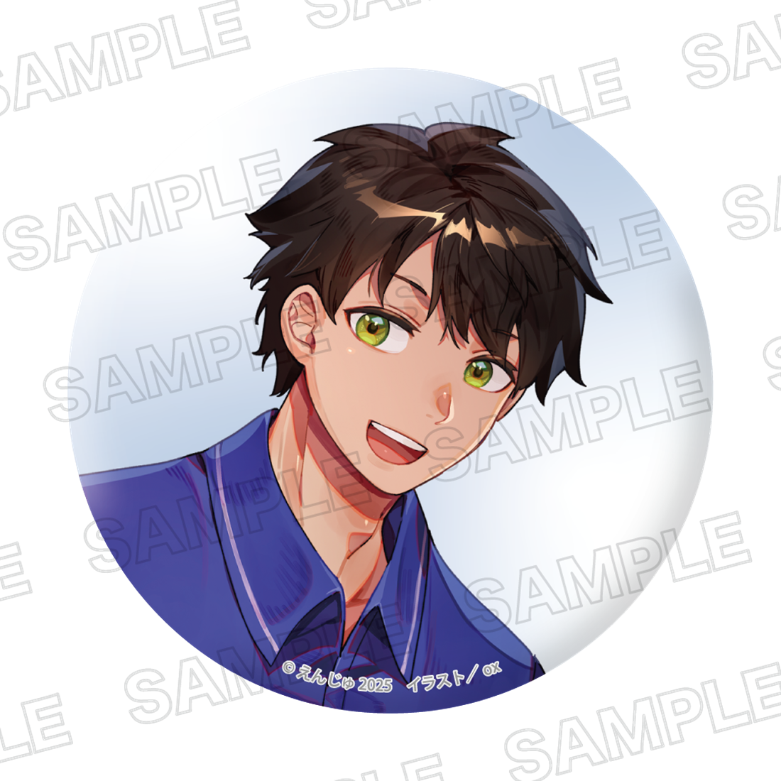 ライトノベル展2025 ホログラム缶バッジ　神の庭付き楠木邸