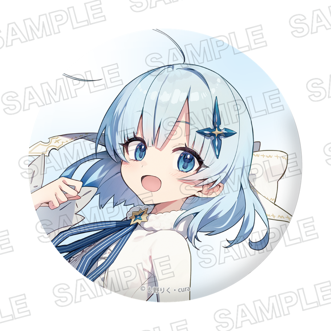 ライトノベル展2025 ホログラム缶バッジ　公女殿下の家庭教師