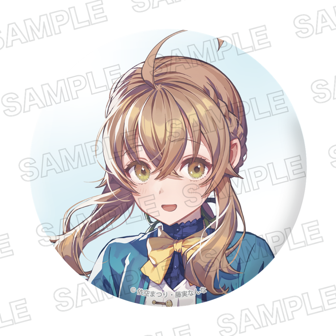 ライトノベル展2025 ホログラム缶バッジ　サイレント・ウィッチ