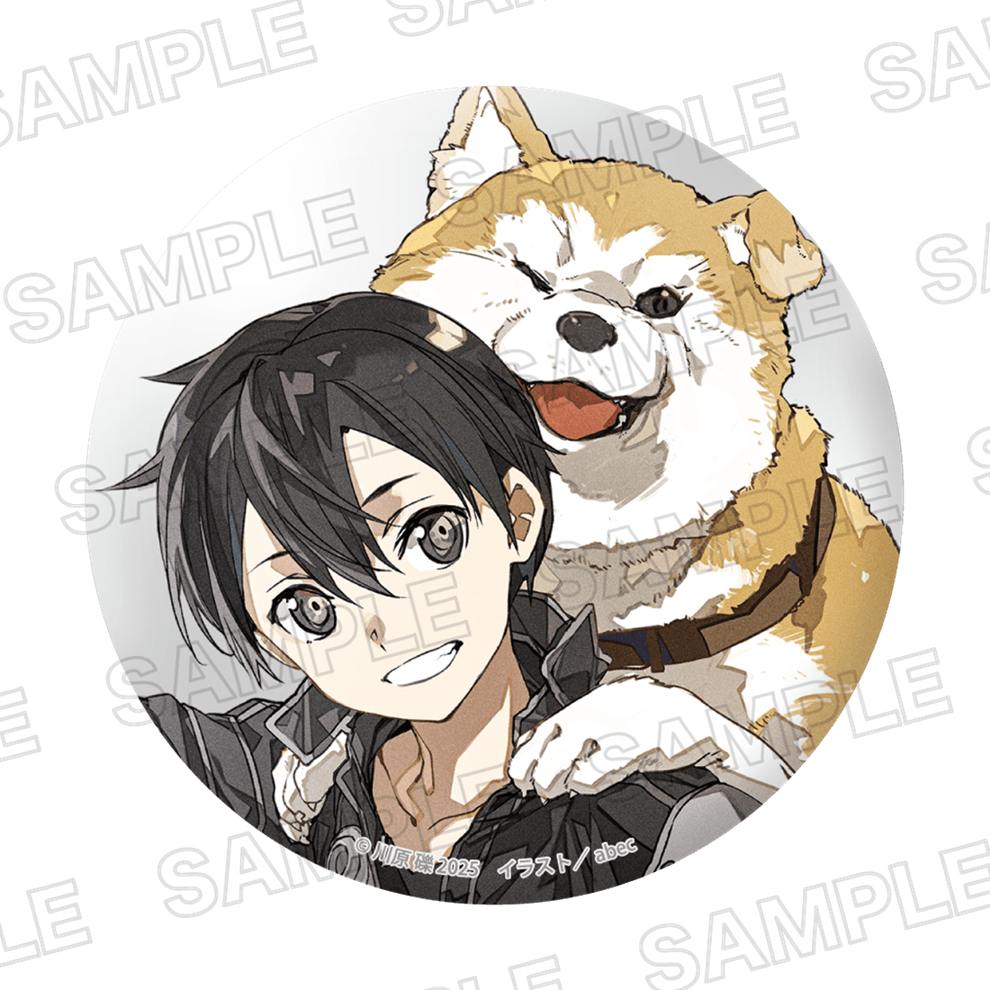 ライトノベル展2025 ホログラム缶バッジ　ソードアート・オンライン