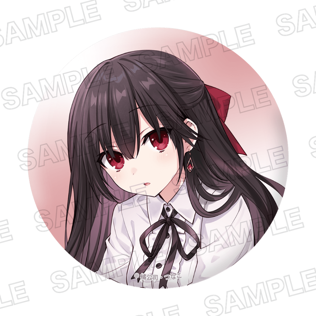 ライトノベル展2025 ホログラム缶バッジ　デート・ア・ライブ