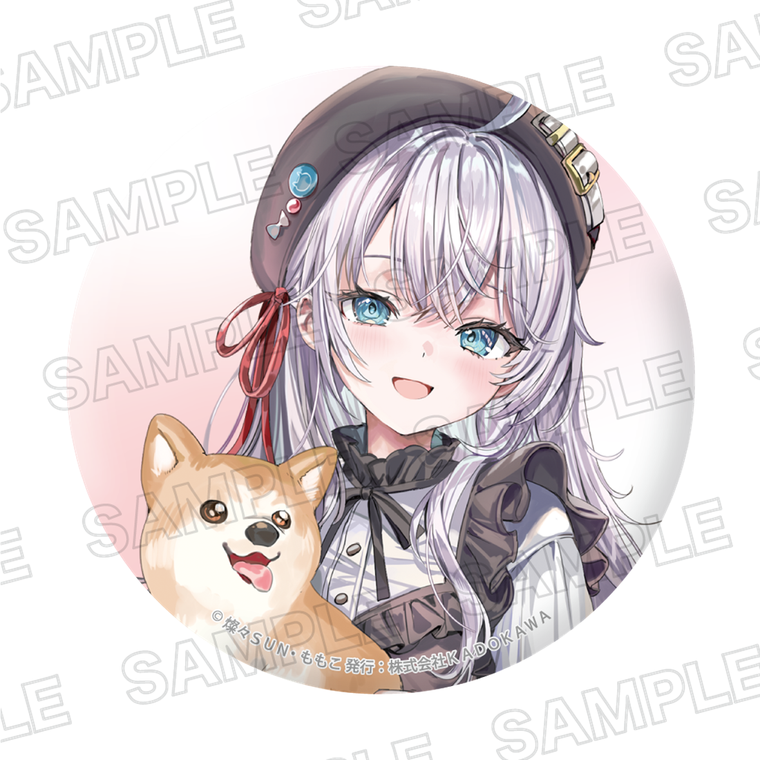 ライトノベル展2025 ホログラム缶バッジ　時々ボソッとロシア語でデレる隣のアーリャさん