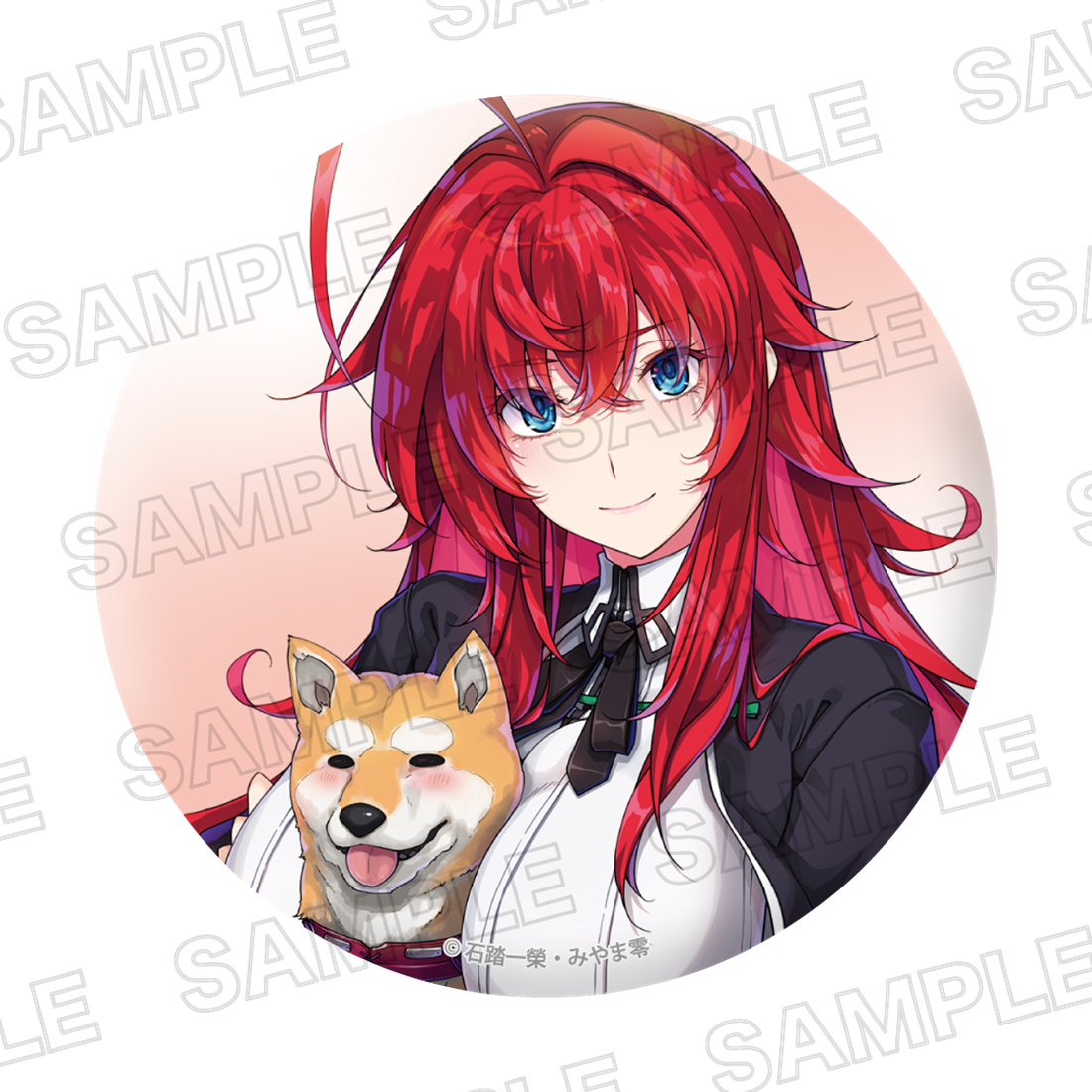 ライトノベル展2025 ホログラム缶バッジ　ハイスクールD×D