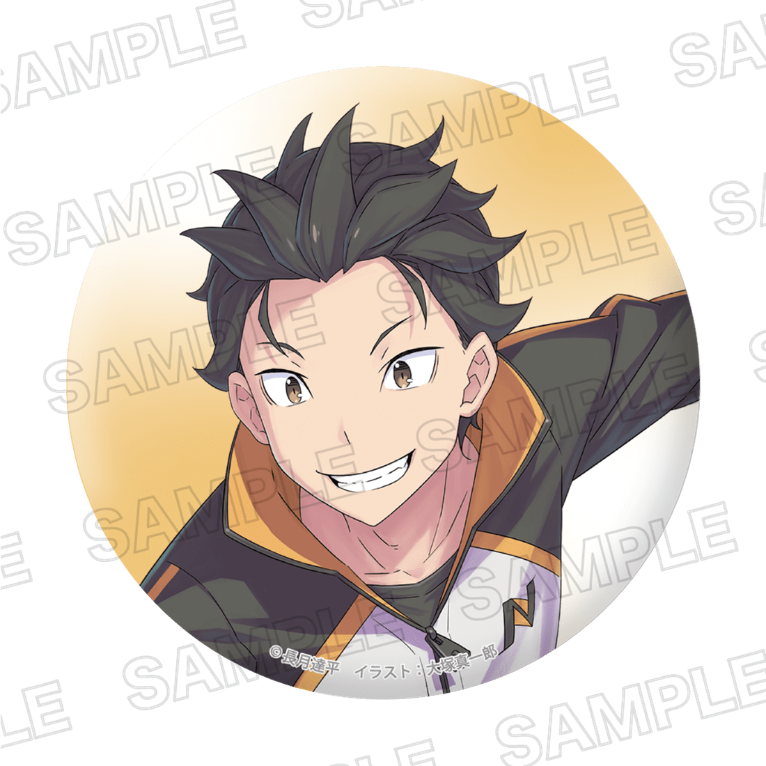 ライトノベル展2025 ホログラム缶バッジ　Re:ゼロから始める異世界生活