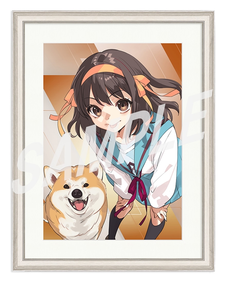 ライトノベル展2025 B4キャラファイングラフ　涼宮ハルヒの憂鬱