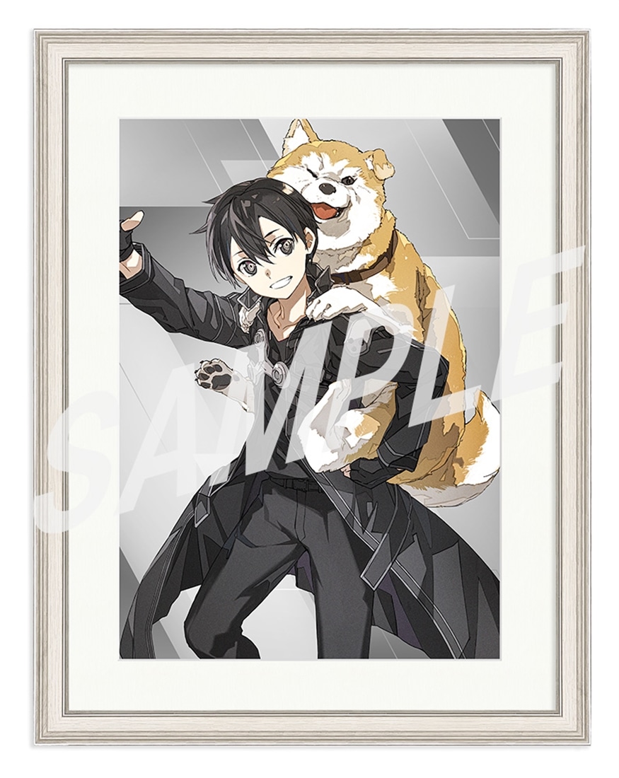 ライトノベル展2025 B4キャラファイングラフ　ソードアート・オンライン