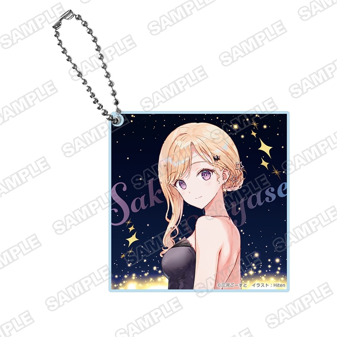 MF文庫J『秋の学園祭2025』アクリルブロックキーホルダー　『義妹生活』綾瀬沙季