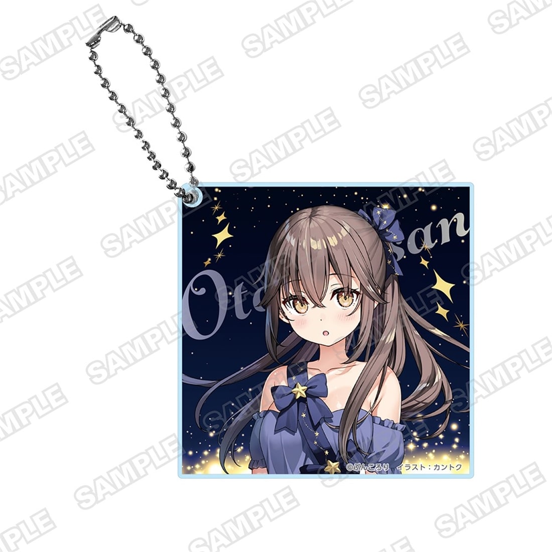 MF文庫J『秋の学園祭2025』アクリルブロックキーホルダー　『佐々木とピーちゃん』お隣さん