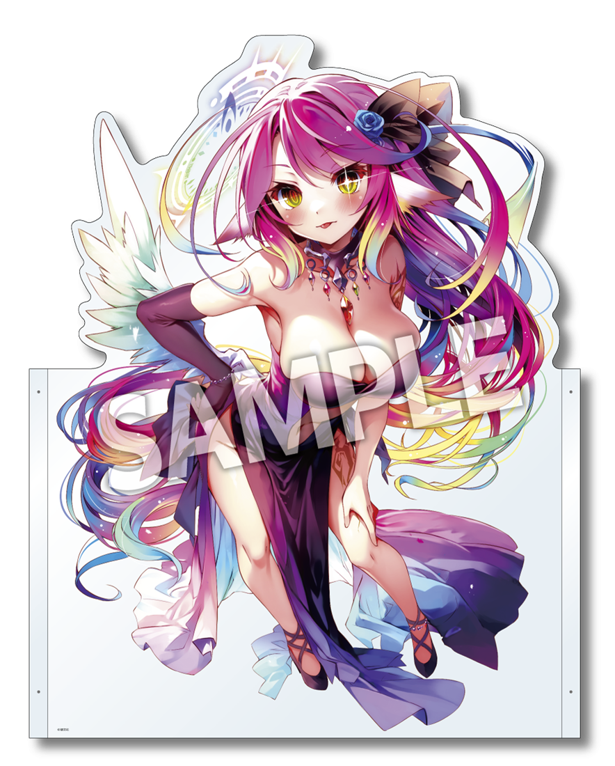 MF文庫J『秋の学園祭2025』特大アクリルスタンド　『ノーゲーム・ノーライフ』ジブリール