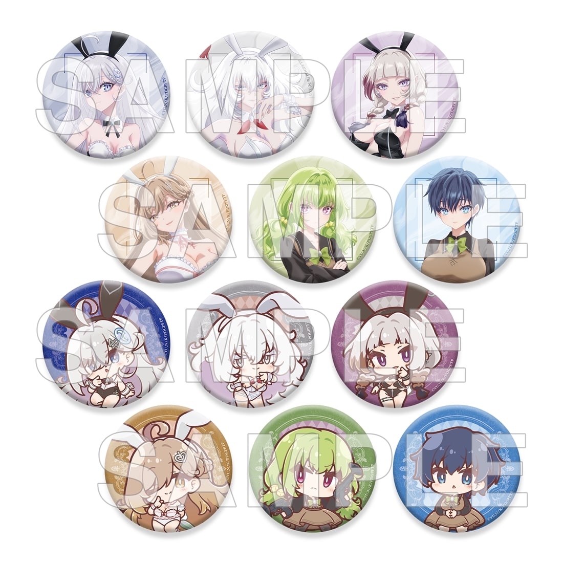 死亡遊戯で飯を食う。 トレーディング缶バッジ CANDLE WOODS ver. BOX