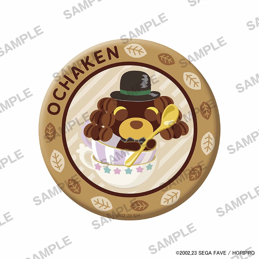 お茶犬 缶ミラー カフェ