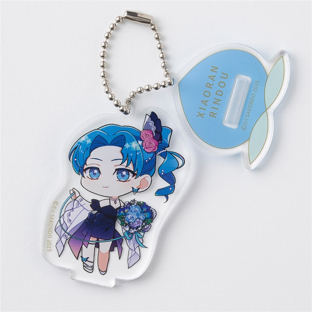 桃組プラス戦記 ミニキャラアクリルキーホルダー 竜胆 宵藍