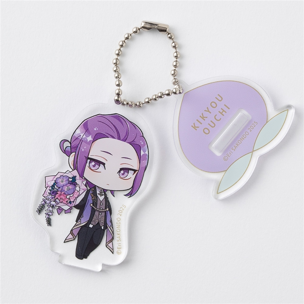桃組プラス戦記 ミニキャラアクリルキーホルダー 樗 桔梗