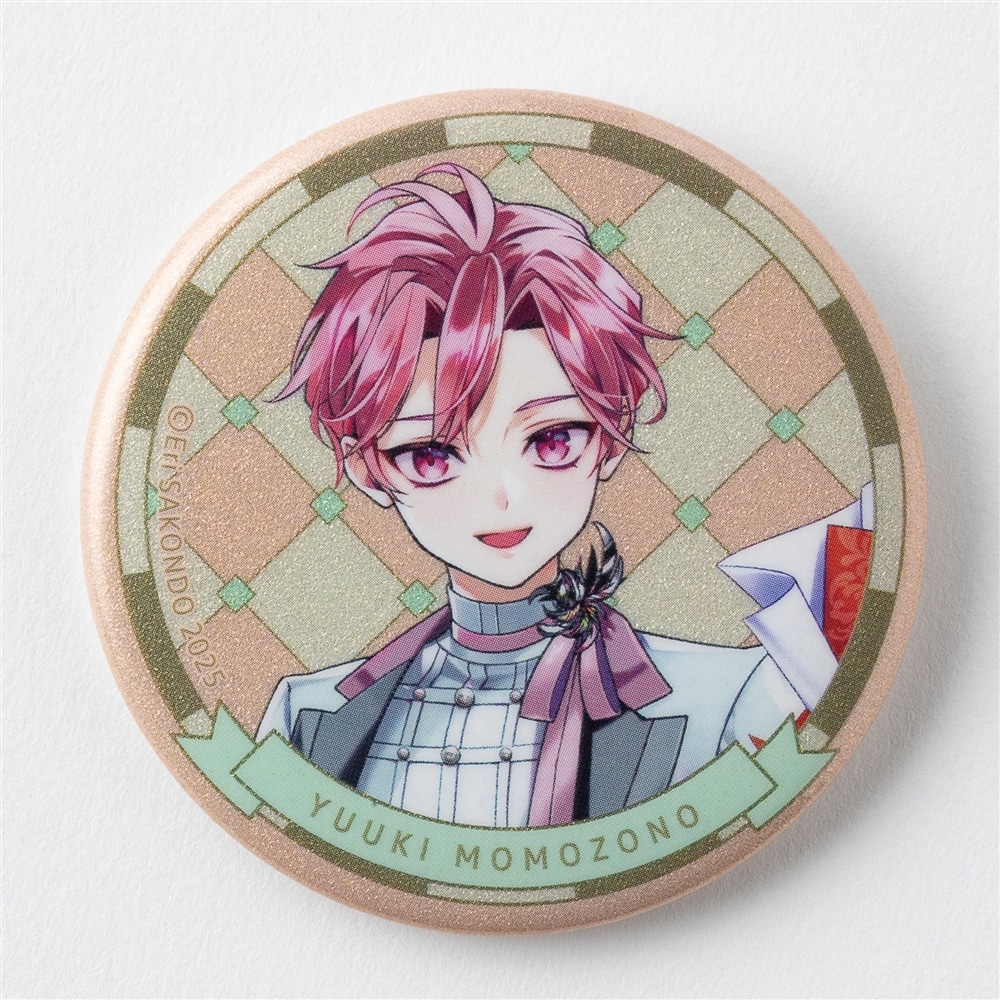 桃組プラス戦記 きらきら缶バッジ 桃園 祐喜