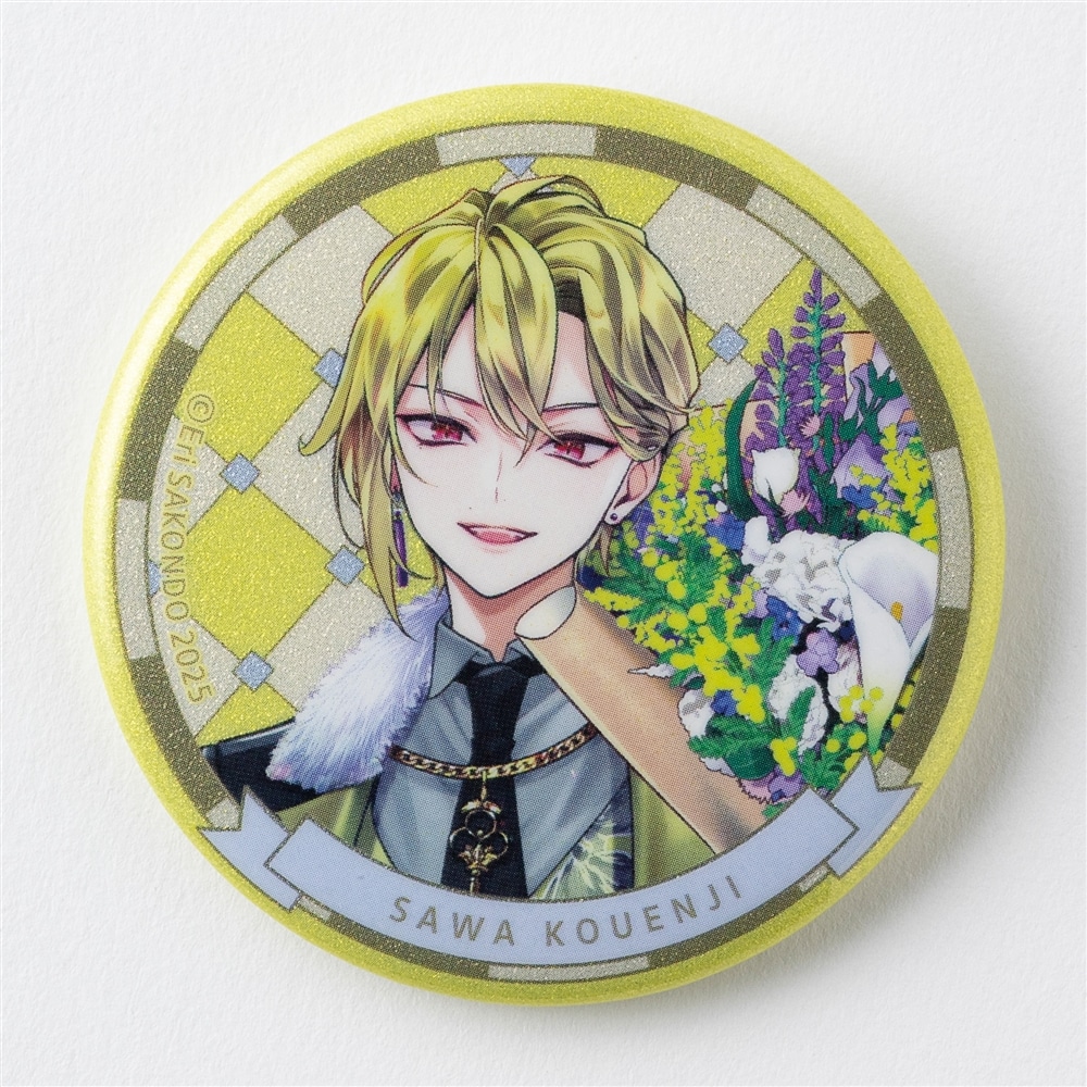 桃組プラス戦記 きらきら缶バッジ 高猿寺 咲羽