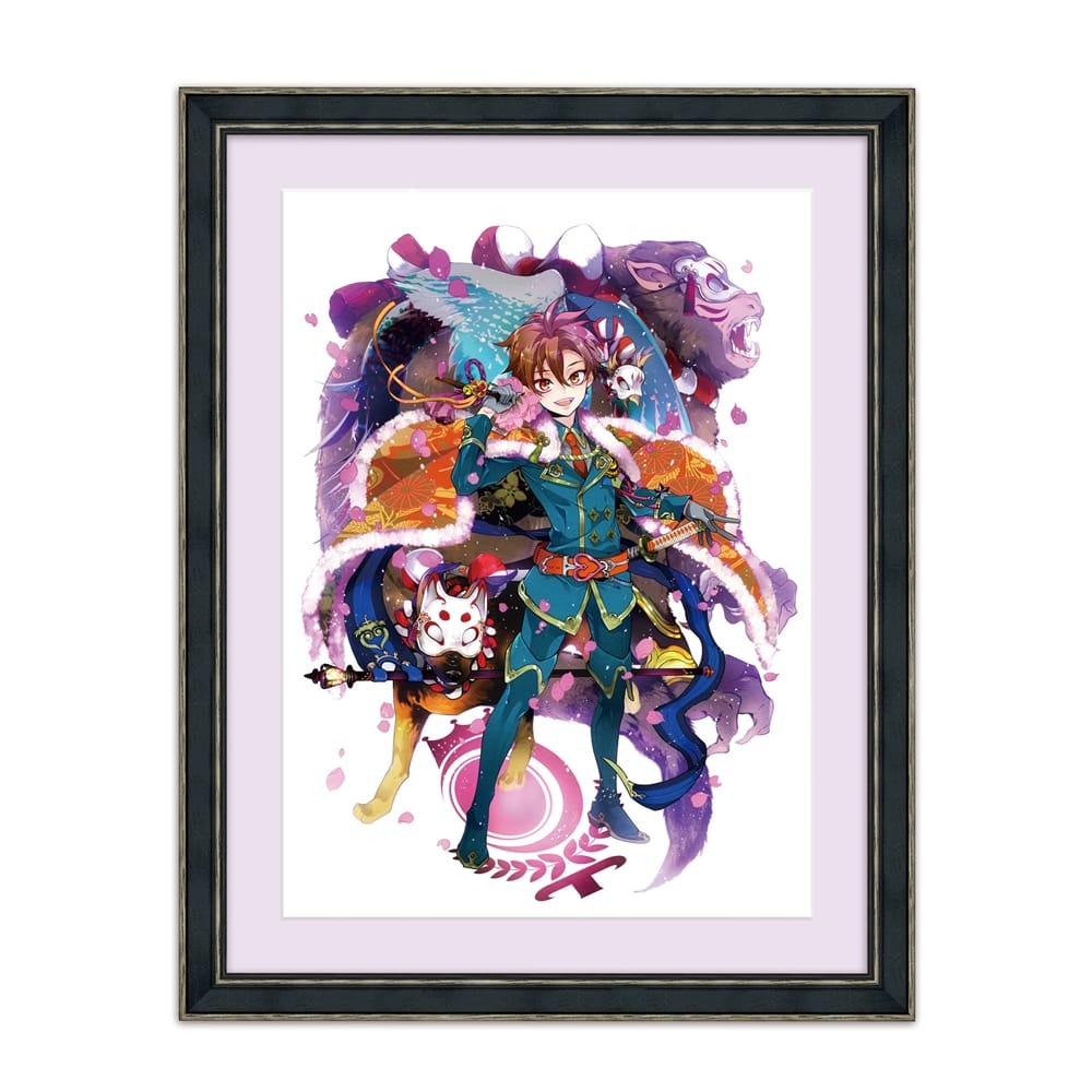 【カドスト限定】桃組プラス戦記 直筆サイン入り複製原画 B