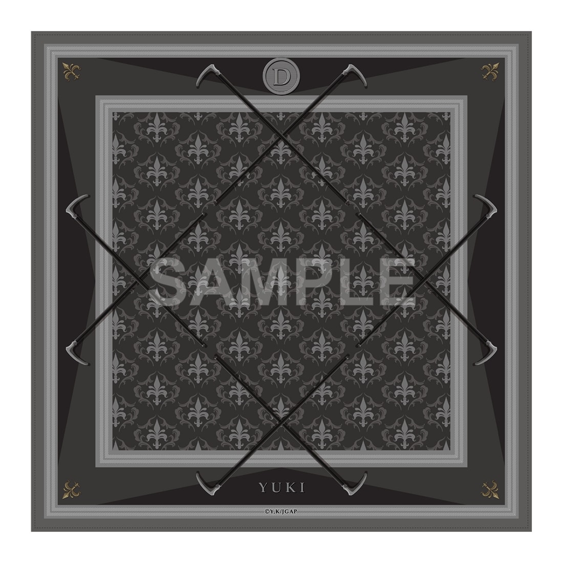 ジョーカー・ゲーム ハンカチ Anime 10th anniversary 結城中佐